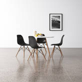 AllModern Jordan 5 - Piece Pedestal Dining Set & Reviews | Wayfair